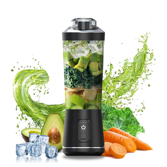 USB-C Rechargeable Personal Fruit Juicer Cup Portable Cordless Leakproof Blender Rechargeable Fruit Mixers Portable Juicer Cup