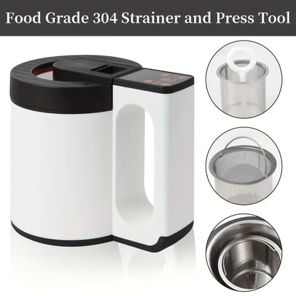 [HerbAblility Infusion Machine] HerbAblility Decarboxylator and Infusion Machine - Food Grade Stainless Steel Canister - Herbal Oil, Tincture, Butter Maker, Wide Range Options, Oil Infusion and Decarb Machine with Recipe Book