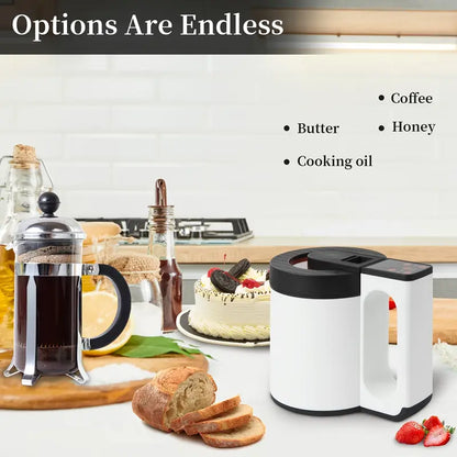 [HerbAblility Infusion Machine] HerbAblility Decarboxylator and Infusion Machine - Food Grade Stainless Steel Canister - Herbal Oil, Tincture, Butter Maker, Wide Range Options, Oil Infusion and Decarb Machine with Recipe Book